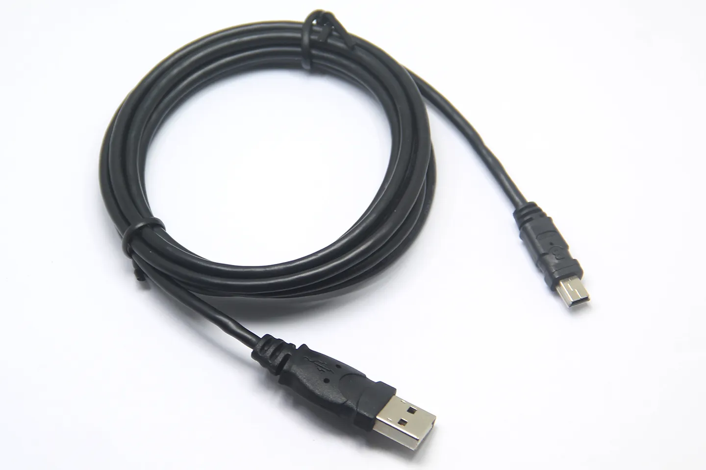贝尔金1.8米 通用T口线 5pin Mini USB-B充电数据线行车记录仪相机MP3老年机充电线