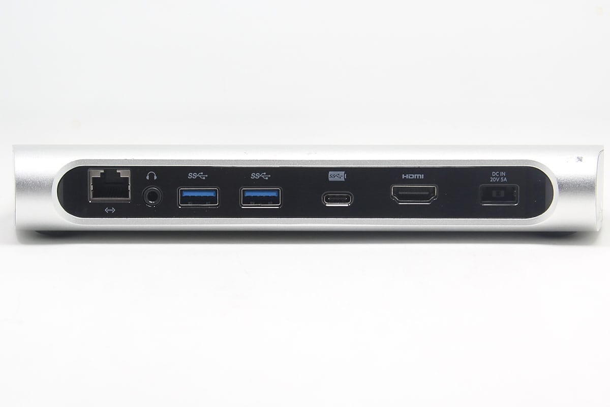 贝尔金belkin Express Dock HD F4U093 全功能C扩展坞PD 60瓦供电扩USB3.0 HDMI 耳机3.5mm 千兆网卡