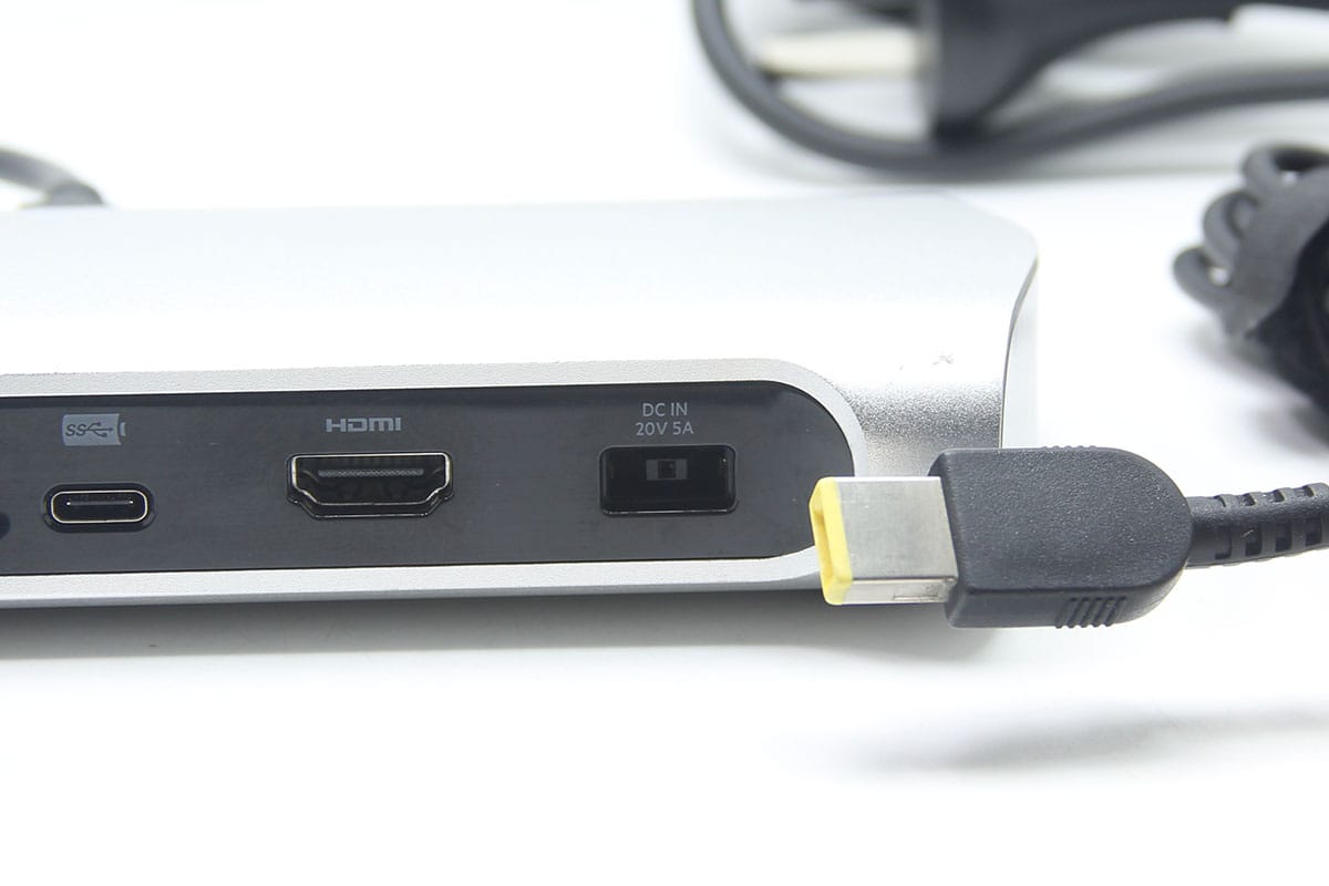 贝尔金belkin Express Dock HD F4U093 全功能C扩展坞PD 60瓦供电扩USB3.0 HDMI 耳机3.5mm 千兆网卡