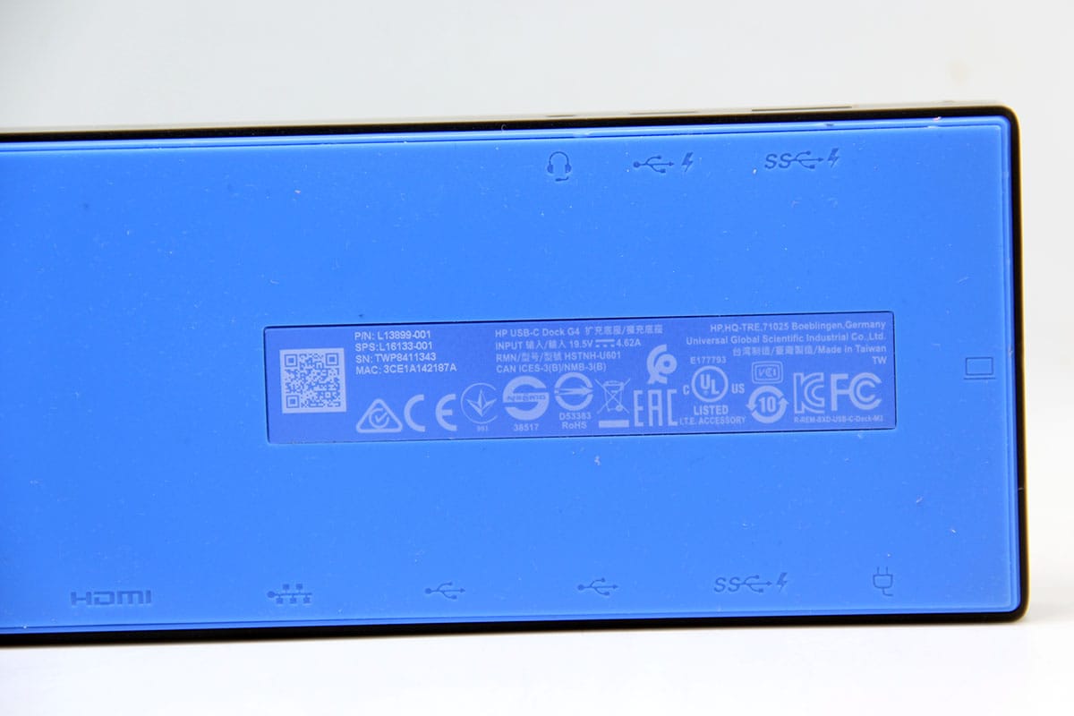 HP USB-C G4扩展坞L13899-001 HSTNH-U601全功能C PD3.0 PEX网卡