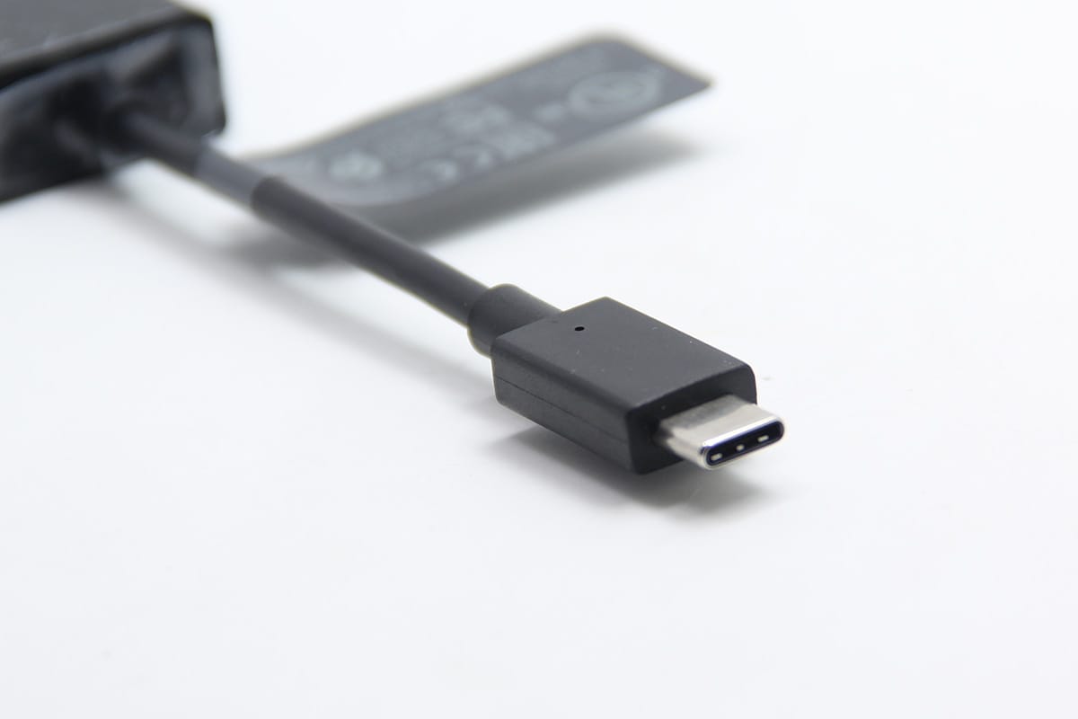 HP USB-C to VGA Adapter N9K76AA 原装HP USB-C转VGA type-c雷电3转VGA手机笔记本外接投影仪显示器