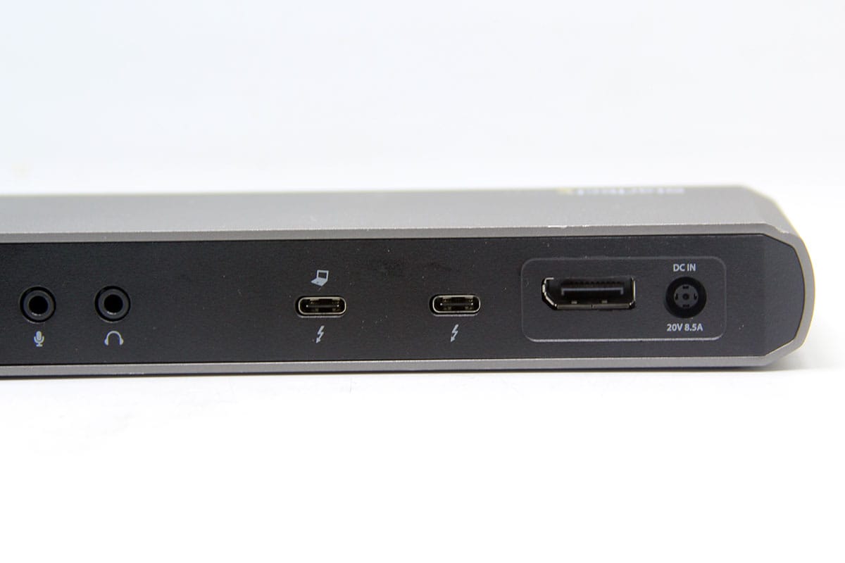 Mac 和 Windows® | USB-C 转 DP 电缆 | 双4k 60hz雷电3 85瓦PD扩展坞USB3.0 千兆网卡 声卡 TB3DK2DPPD