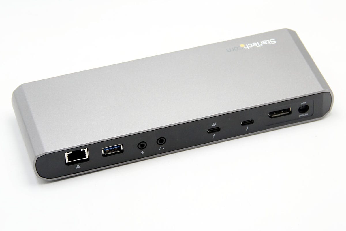 Mac 和 Windows® | USB-C 转 DP 电缆 | 双4k 60hz雷电3 85瓦PD扩展坞USB3.0 千兆网卡 声卡 TB3DK2DPPD