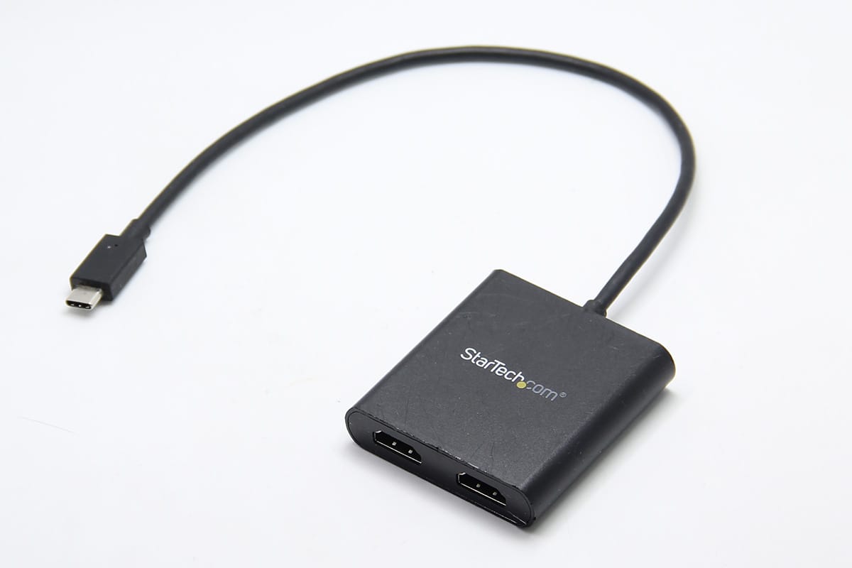 MST显示集线器USB-C 雷电3外接2个HDMI 4k分辨率 笔记本外接多屏2-port USB-C to HDMI MST Hub - 4K 30Hz