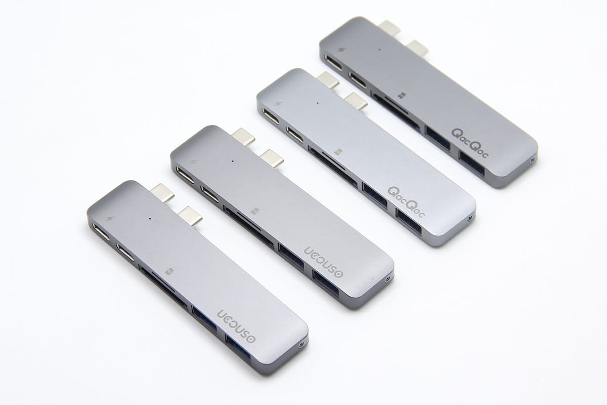 QacQoc UcoUso 雷电3扩展坞dock Macbook pro 供电扩展USB SD卡外接显示器HDMI