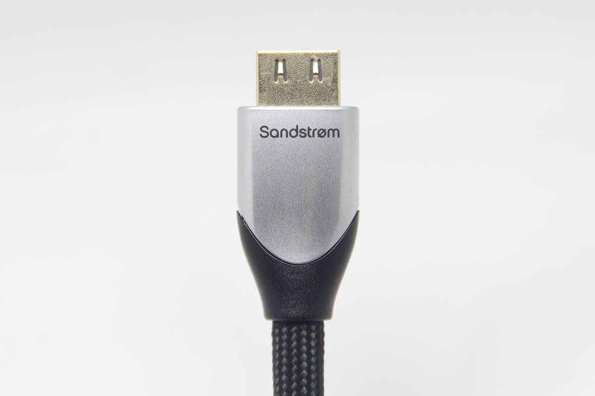 SandStrom镀金接口棉线编织HDMI线 4k 60hz 120HZ HDMI2.1支持 8k 60hz