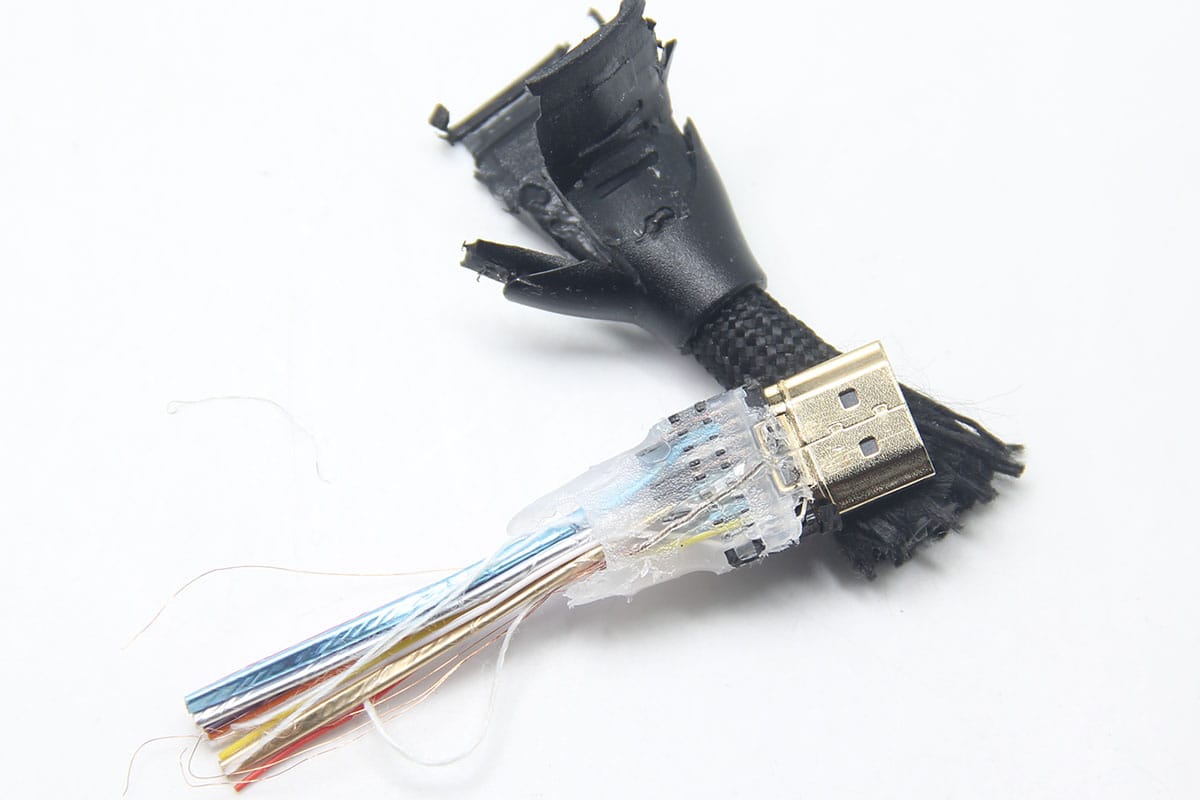SandStrom镀金接口棉线编织HDMI线 4k 60hz 120HZ HDMI2.1支持 8k 60hz