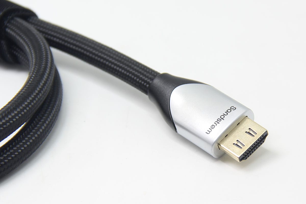 SandStrom镀金接口棉线编织HDMI线 4k 60hz 120HZ HDMI2.1支持 8k 60hz