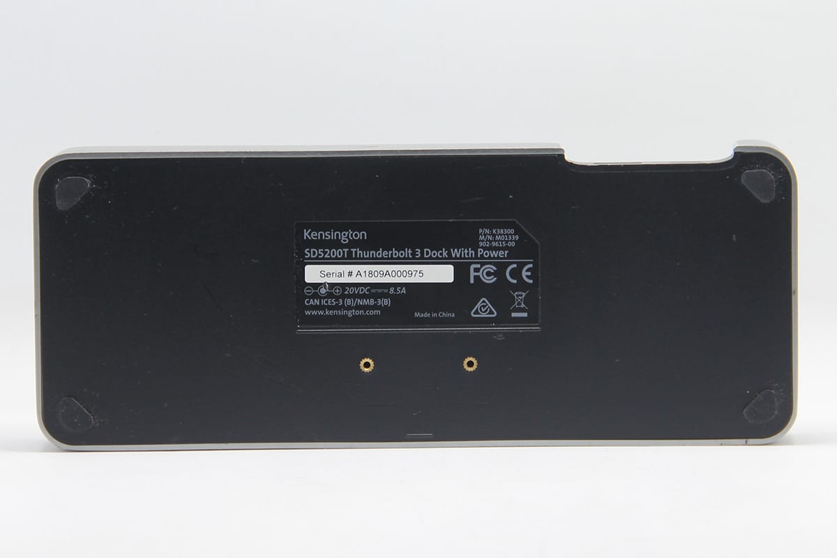 SD5200T 雷电3Thunderbolt3 40Gbps双路4K扩展坞Windows/Mac 85瓦反向供电