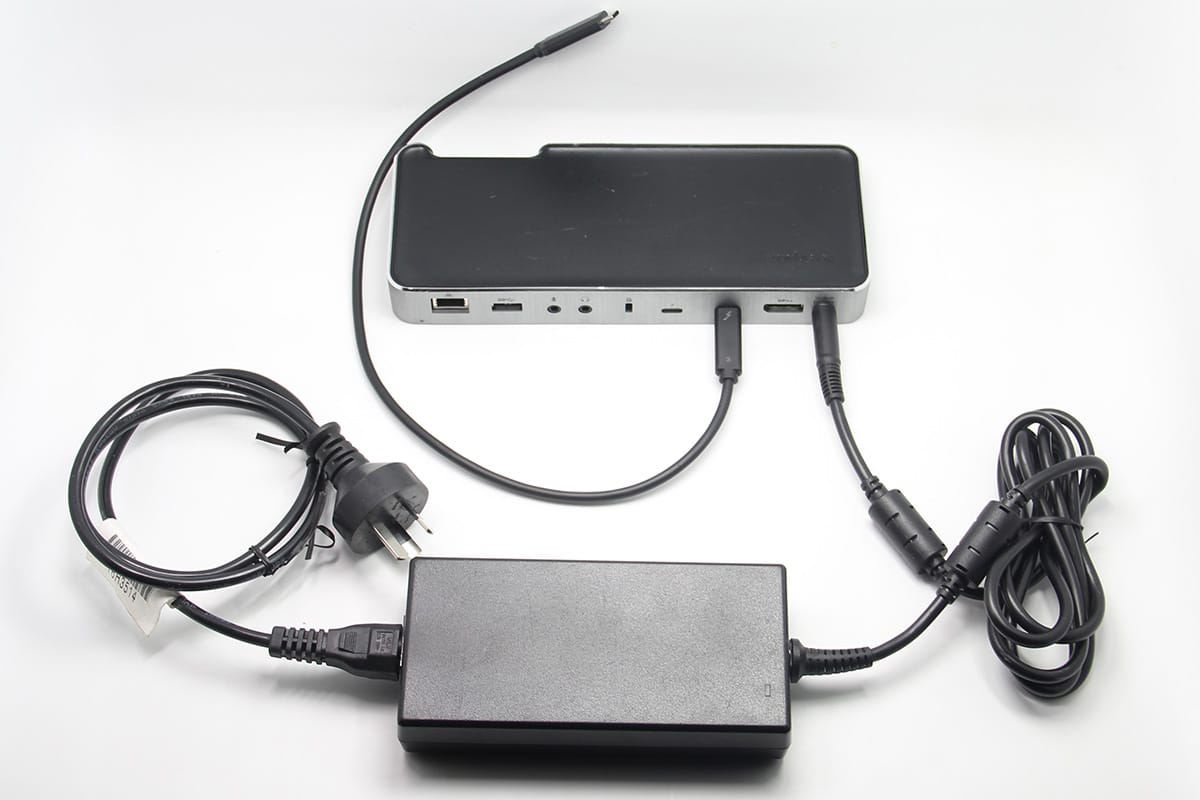 SD5200T 雷电3Thunderbolt3 40Gbps双路4K扩展坞Windows/Mac 85瓦反向供电