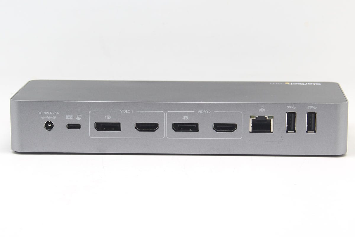 startech DK30C2DPPD DK30C2DPEP 通用型Displaylink扩展坞win/Mac/安卓/谷歌系统外扩双4k网卡USB3.0