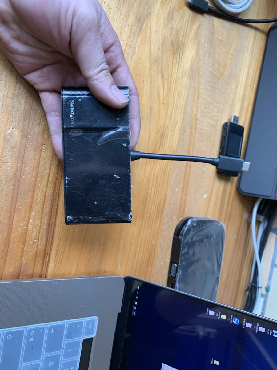 startech DKT30CHV 即插即用型 c转USB 千兆以太网 HDMI VGA 便携式扩展坞