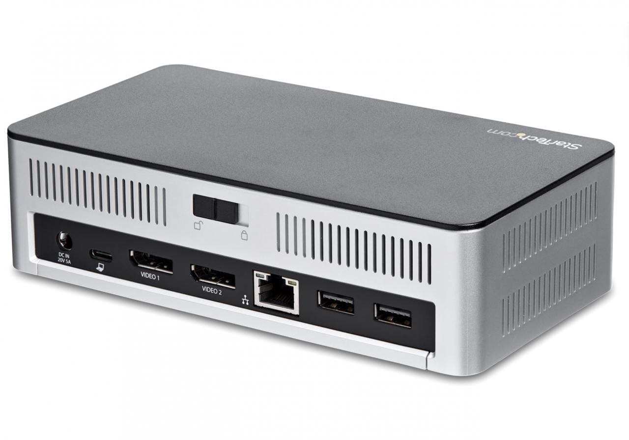 Startech MST30C2HDPPD PD60瓦充电内置SATA硬盘接口扩展坞支持win Mac千兆网卡