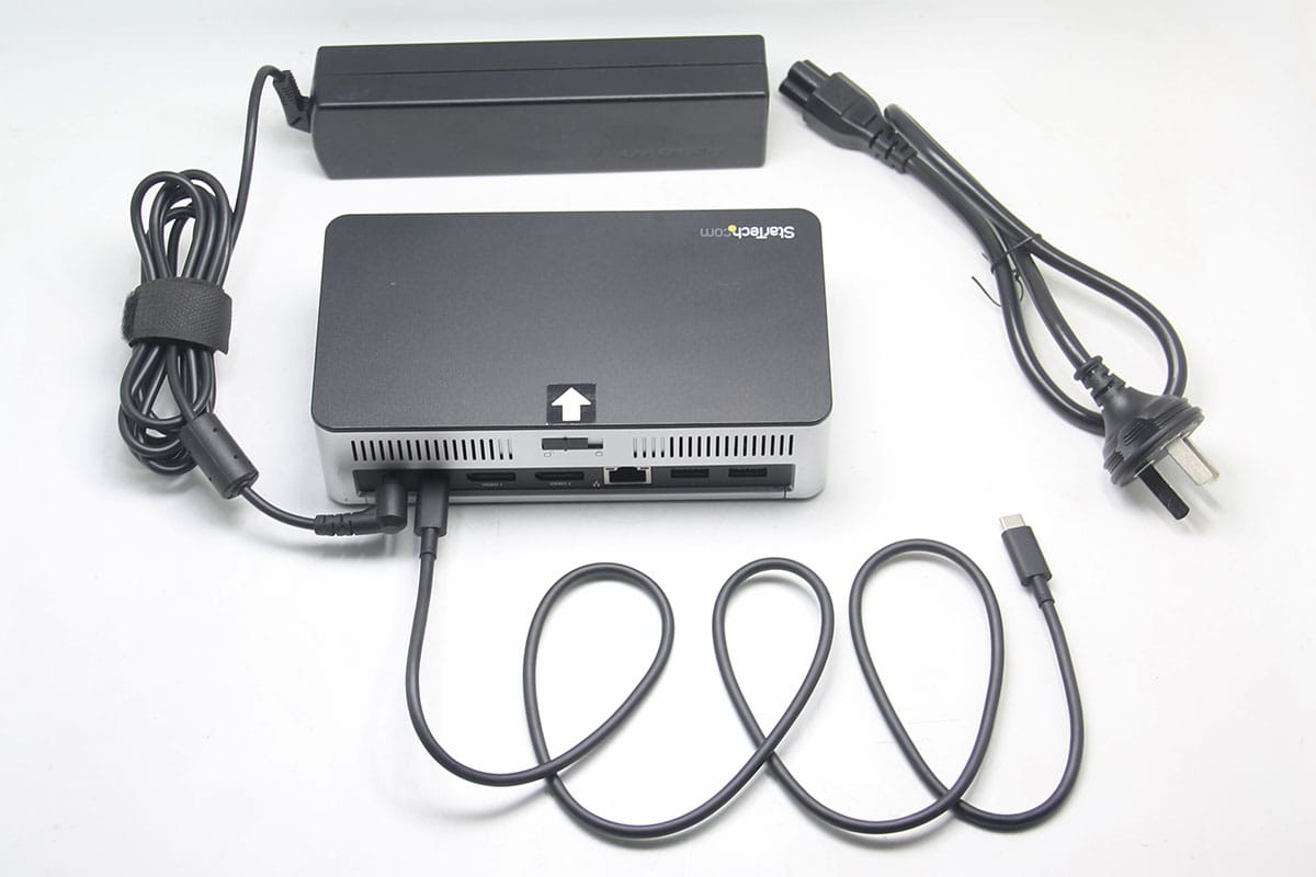 Startech MST30C2HDPPD PD60瓦充电内置SATA硬盘接口扩展坞支持win Mac千兆网卡