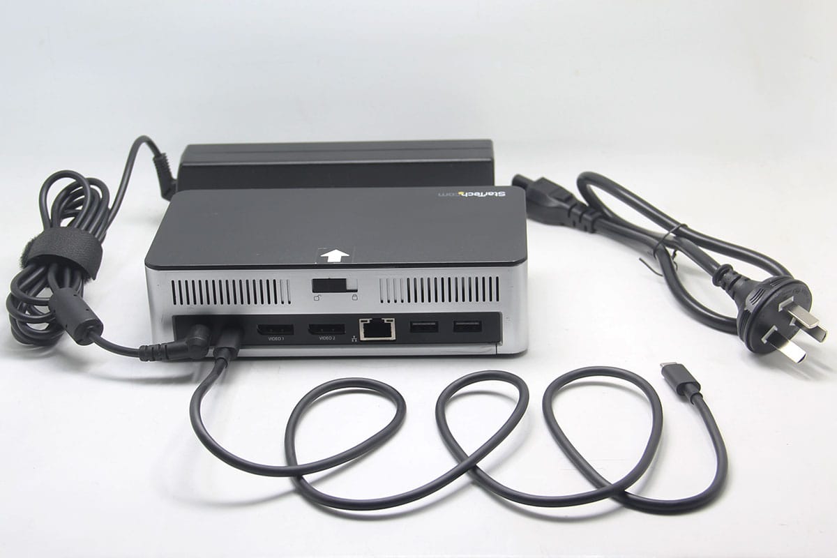 Startech MST30C2HDPPD PD60瓦充电内置SATA硬盘接口扩展坞支持win Mac千兆网卡