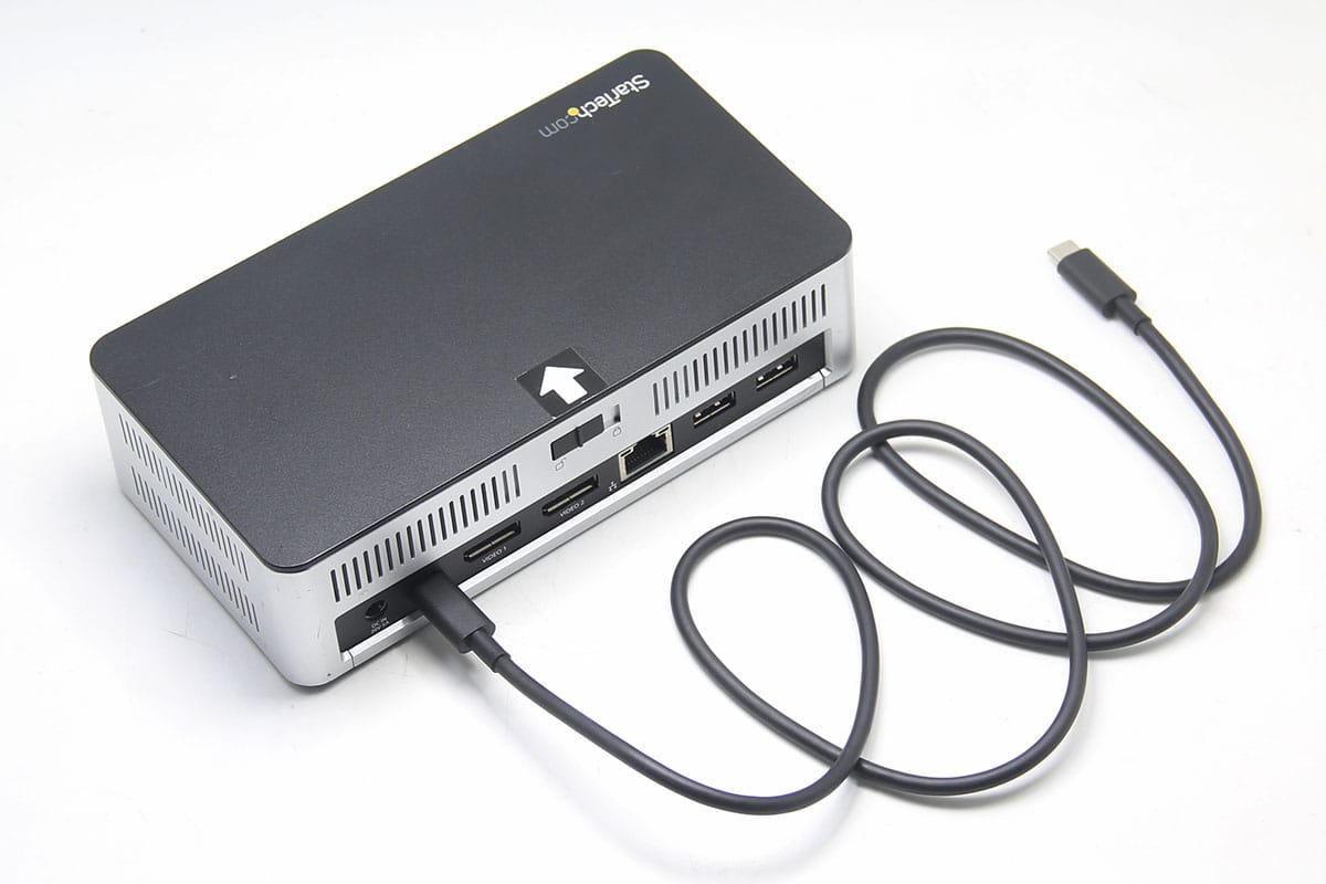 Startech MST30C2HDPPD PD60瓦充电内置SATA硬盘接口扩展坞支持win Mac千兆网卡