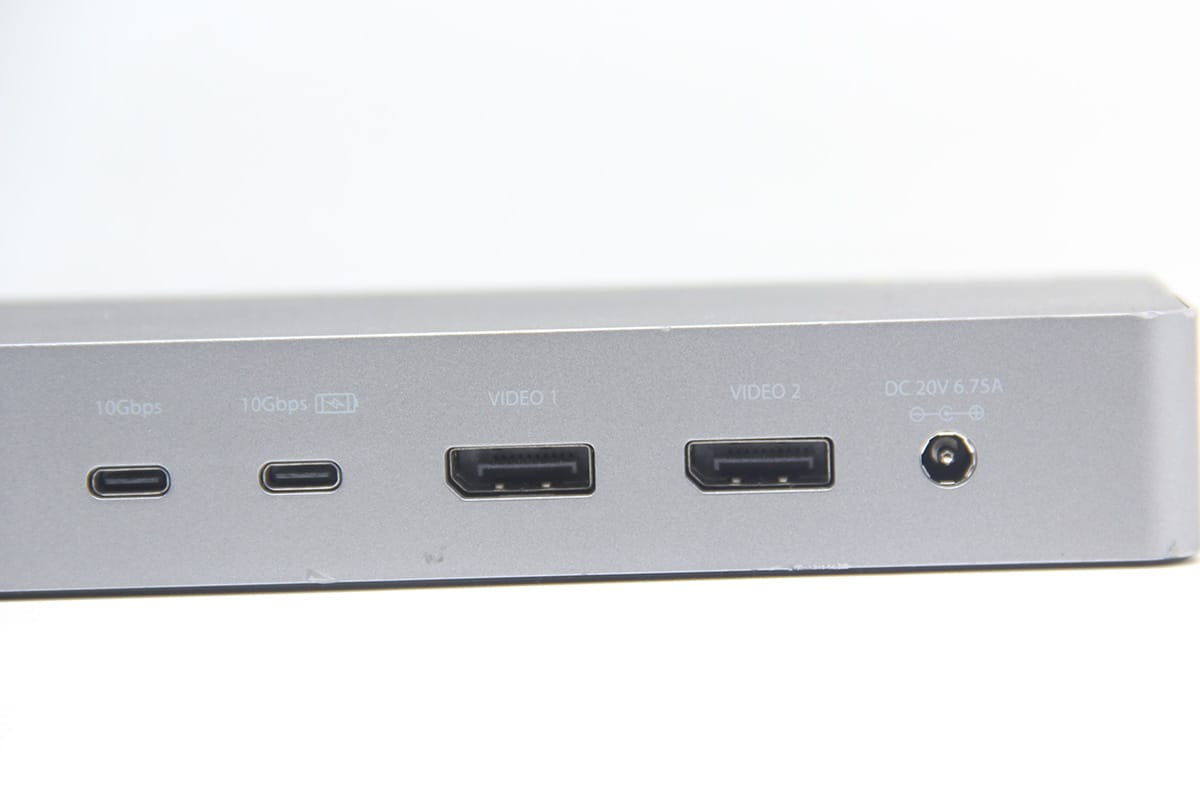 Startech TB3CDK2DP 兼容AMD USB4.0 win和Mac雷电3/4 40G扩展坞双4k 10G gen2 60W PD