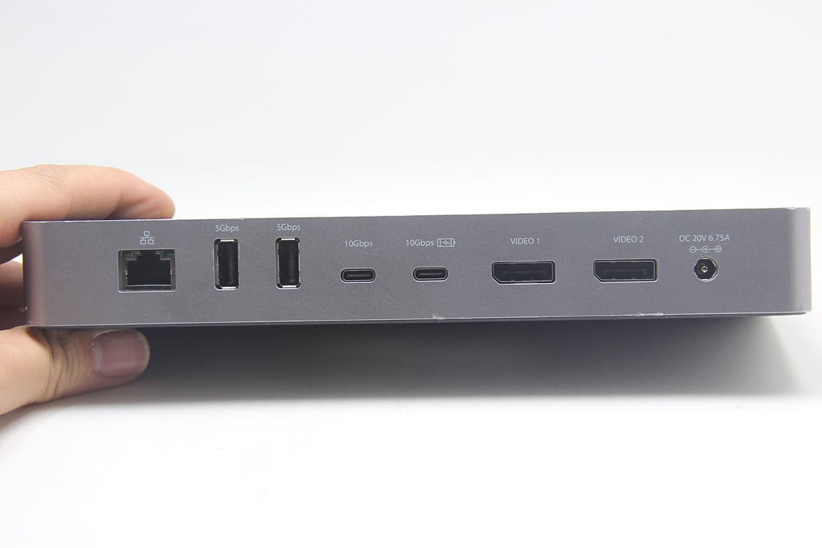 Startech TB3CDK2DP 兼容AMD USB4.0 win和Mac雷电3/4 40G扩展坞双4k 10G gen2 60W PD