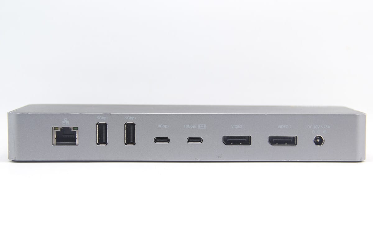 Startech TB3CDK2DP 兼容AMD USB4.0 win和Mac雷电3/4 40G扩展坞双4k 10G gen2 60W PD