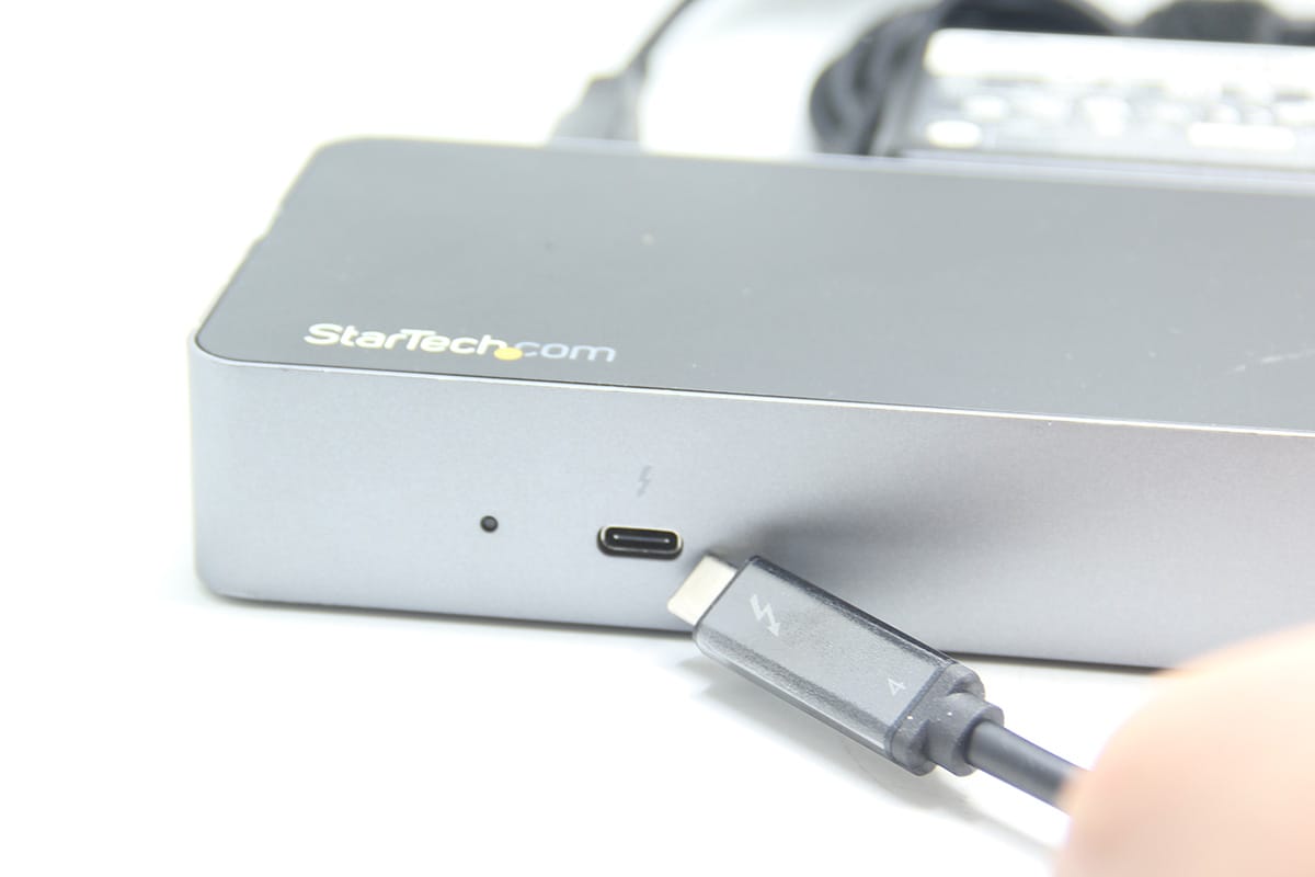 Startech TB3CDK2DP 兼容AMD USB4.0 win和Mac雷电3/4 40G扩展坞双4k 10G gen2 60W PD