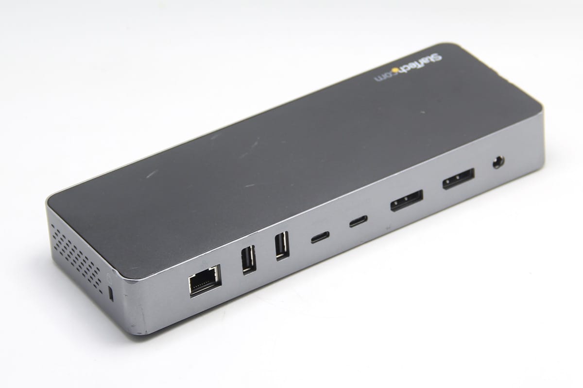 Startech TB3CDK2DP 兼容AMD USB4.0 win和Mac雷电3/4 40G扩展坞双4k 10G gen2 60W PD