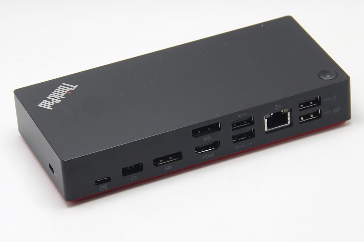 Thinkpad USB-C Gen2 DOCK 40AS全功能USB-C gen2 10G扩展坞Thinkpad Mac通用雷电3/4 4k 60hz PD60瓦供电