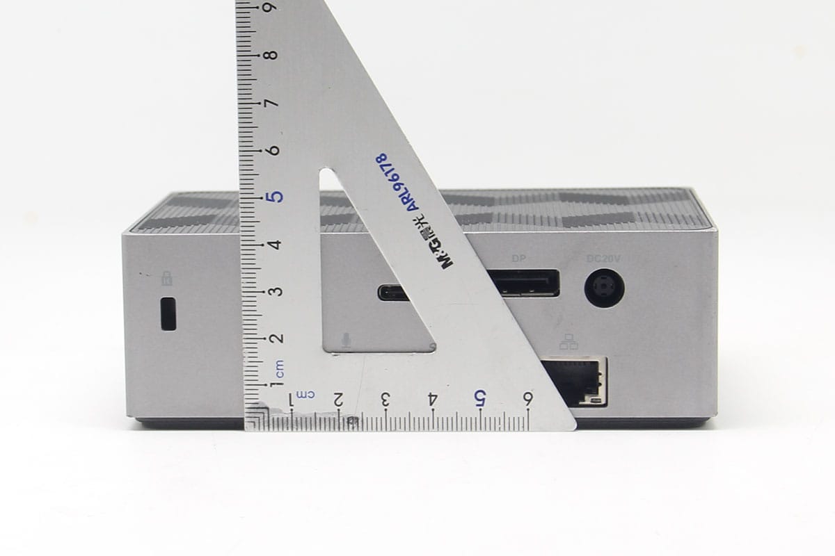 Thunderbolt™ 3 DV4K DOCK220 Docking Station with Power (Space Grey)兼容雷电3和全功能C扩展坞双4k 60hz 60瓦PD供电USBgen2 10G 网卡声卡