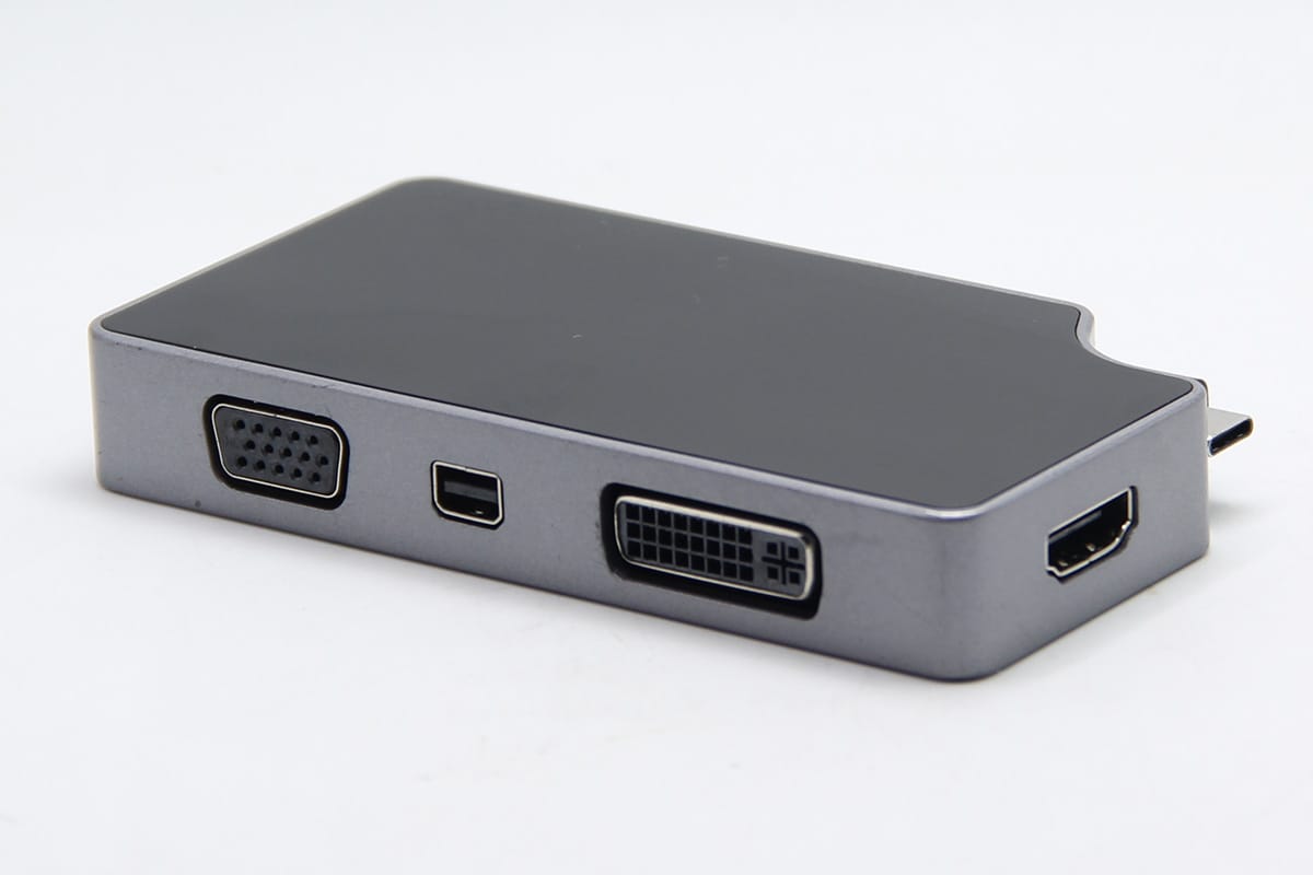 USB-C便携式95W供电笔记本雷电3外接DP1.2 HDMI2.0 4K 60hz显示器