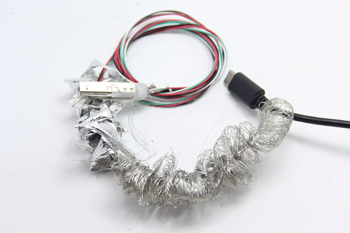 USB-C转USB-B方口线 连接线打印机小型光驱纯铜高速稳定传输线