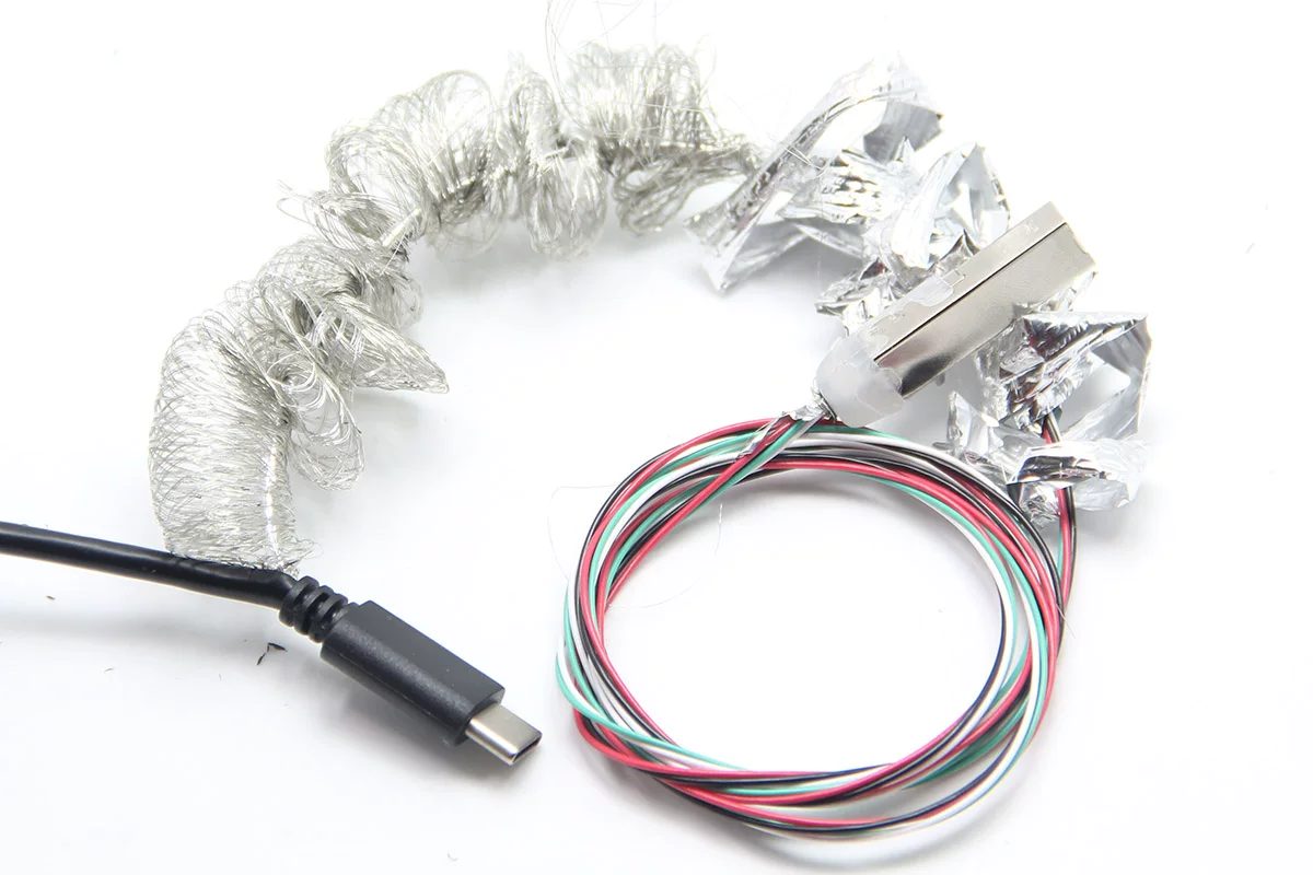 USB-C转USB-B方口线 连接线打印机小型光驱纯铜高速稳定传输线