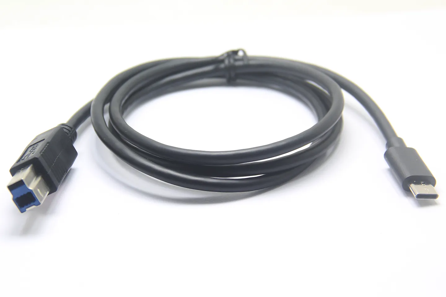 USB-C转USB-B方口线 连接线打印机小型光驱纯铜高速稳定传输线