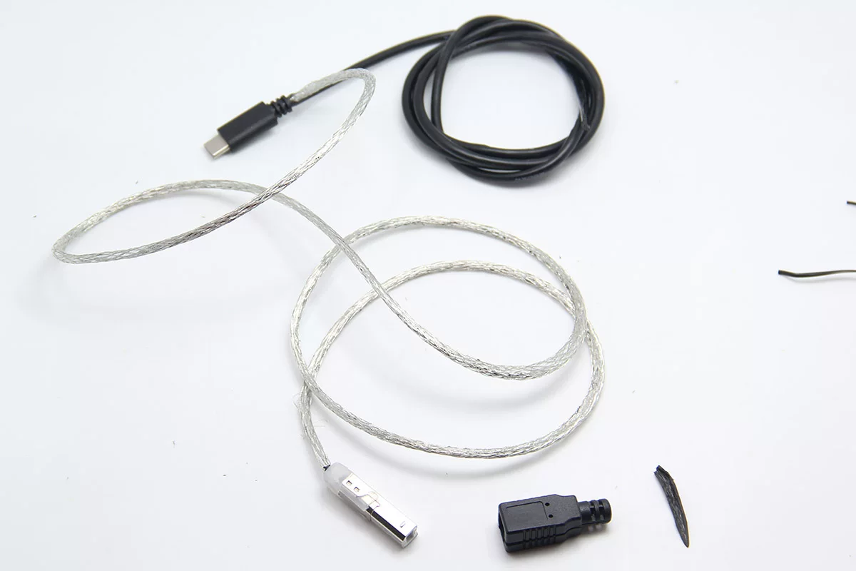 USB-C转USB-B方口线 连接线打印机小型光驱纯铜高速稳定传输线
