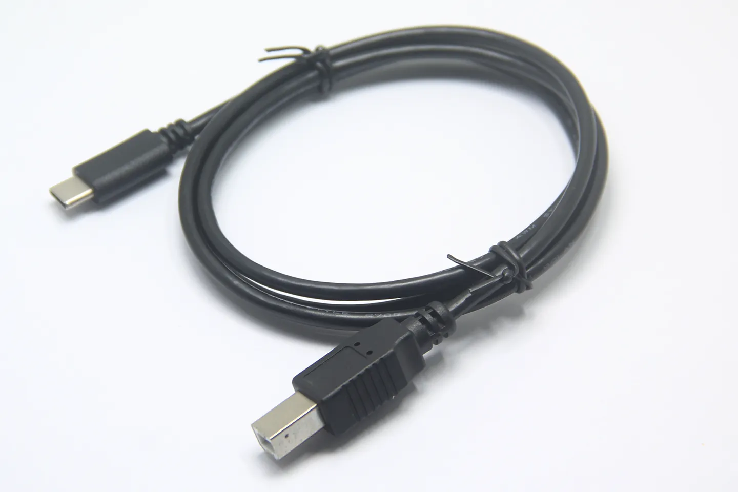 USB-C转USB-B方口线 连接线打印机小型光驱纯铜高速稳定传输线