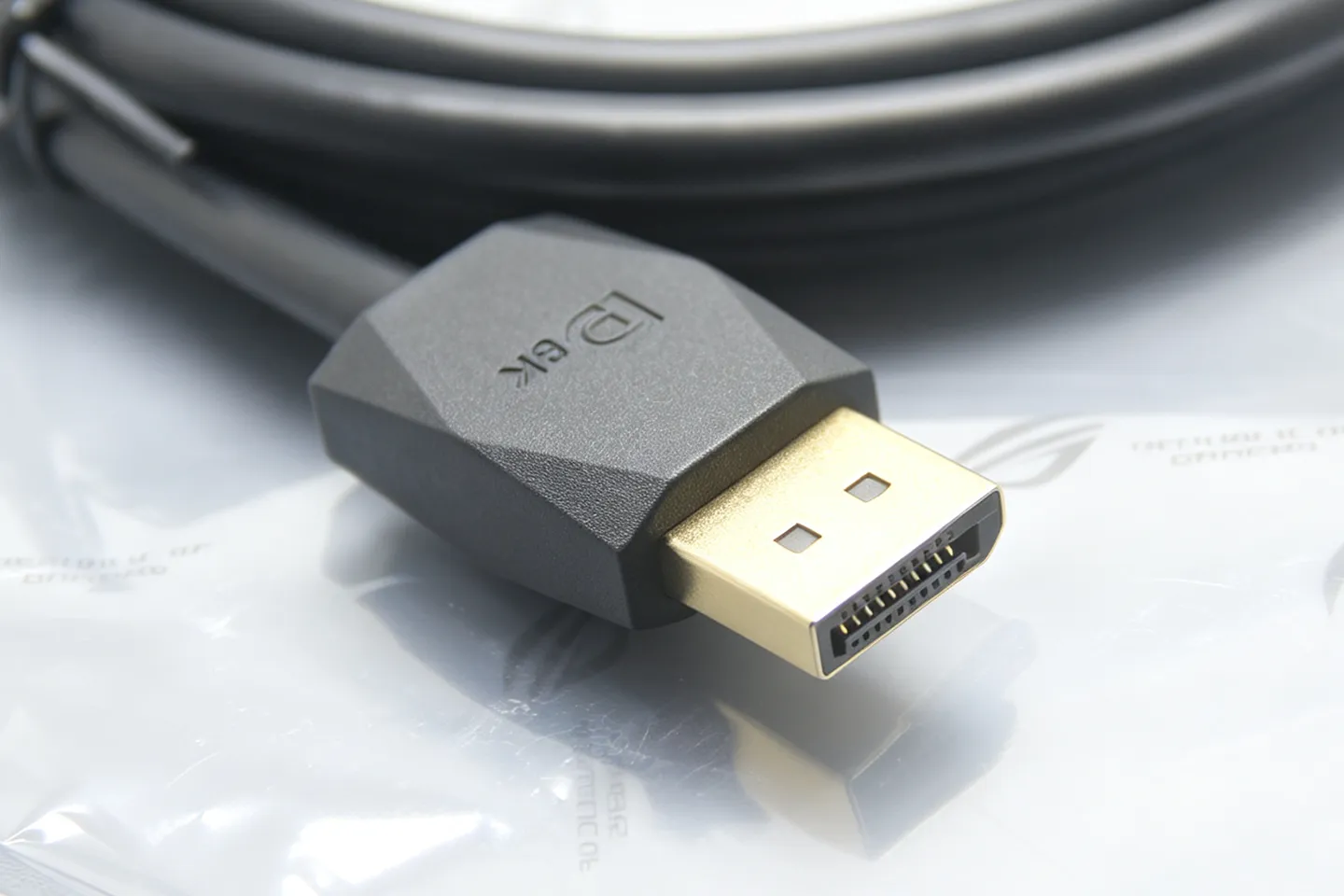 华硕ASUS败家之眼 DP转DP线 ROG电脑显示器信号线DP2.1线 4K/240hz 8K/60hz 高分 高刷线
