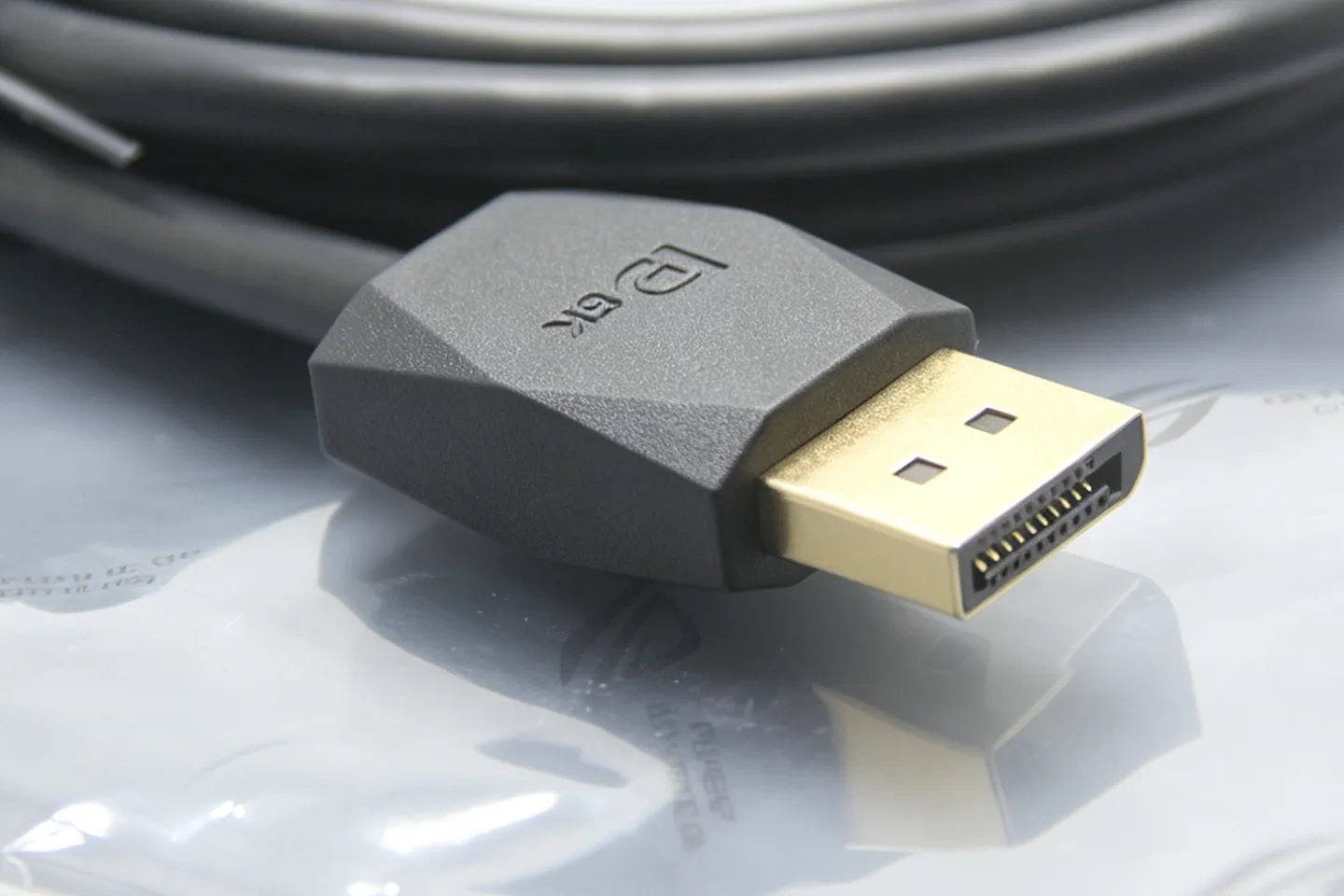 华硕ASUS败家之眼 DP转DP线 ROG电脑显示器信号线DP2.1线 4K/240hz 8K/60hz 高分 高刷线