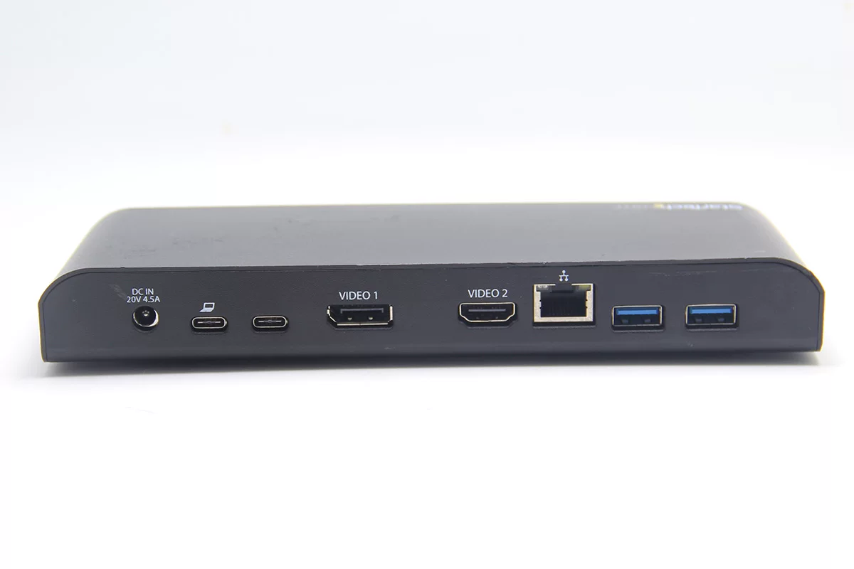 MST30C2DPPD Startech全功能C扩展坞 外接4k/2k高刷 输出PD供电60瓦 外扩HDMI和DP显示器 3个USB3.0 千兆网卡