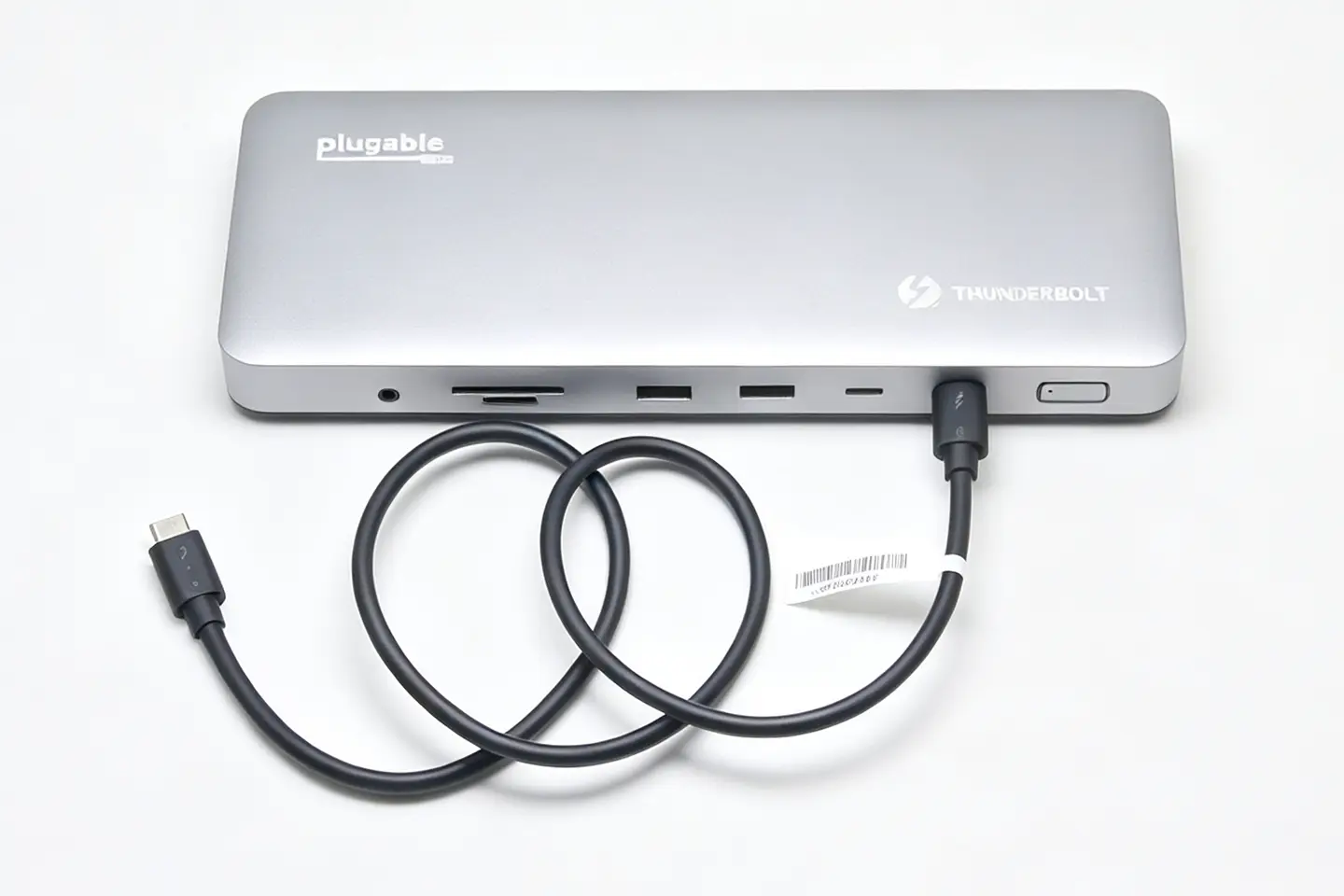 Plugable 雷电4扩展坞TBT-UDM Win/Mac电脑外扩双HDMI2.0 4K60hz or 8K /SD 96瓦PD 多接口Gen2