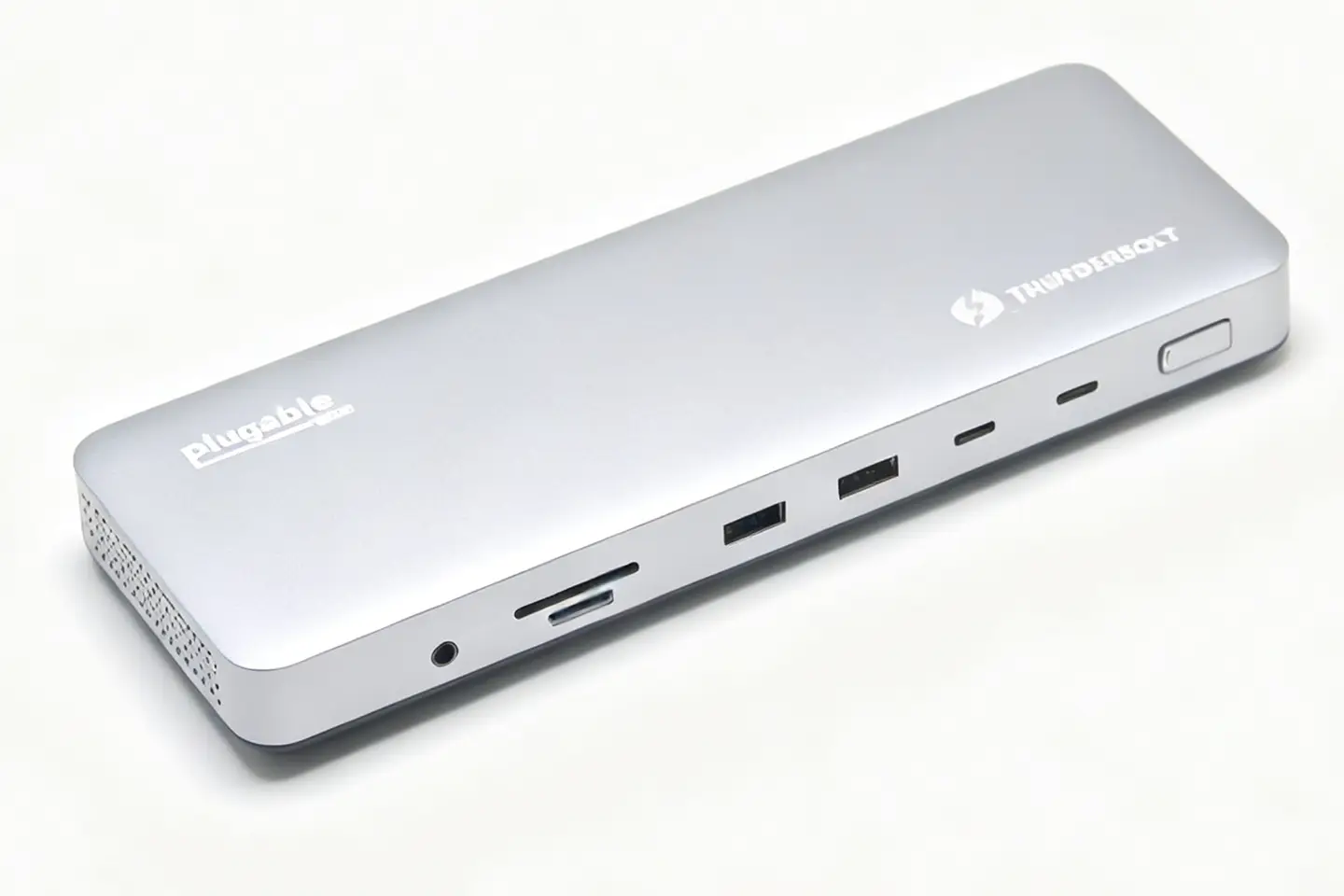 Plugable 雷电4扩展坞TBT-UDM Win/Mac电脑外扩双HDMI2.0 4K60hz or 8K /SD 96瓦PD 多接口Gen2