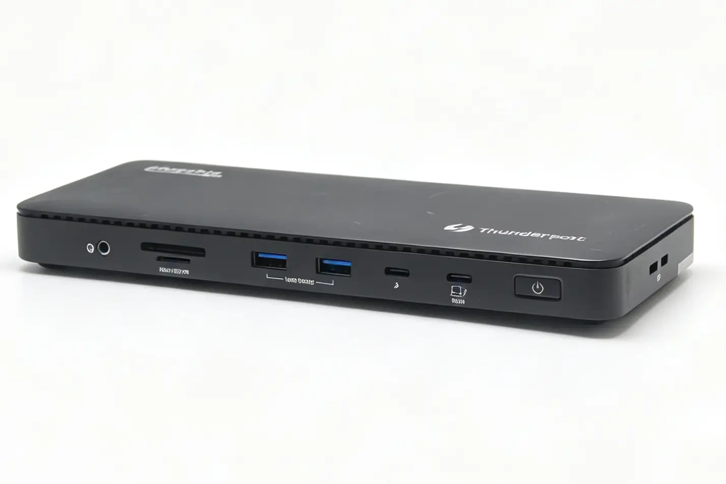 Plugable 雷电4扩展坞TBT4-UD5 苹果笔记本/Thinkpad/XPS等电脑外扩双HDMI2.0 4k 60hz/SD卡 96瓦PD供电