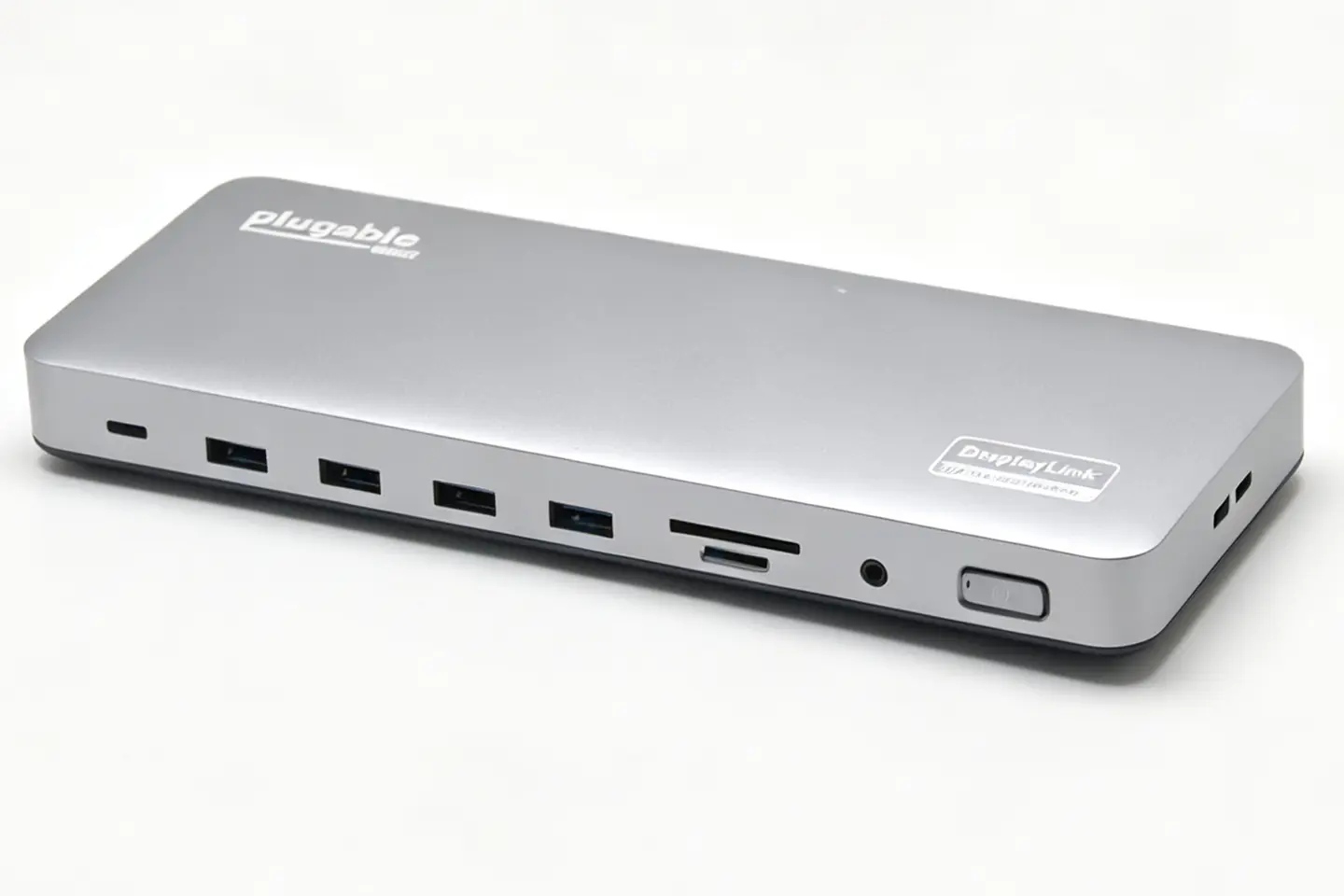 Plugable USB-C笔记本电脑扩展坞 双显示器 4K 60Hz PD协议100W充电 DisplayLink 兼容win/Mac/chromeos等