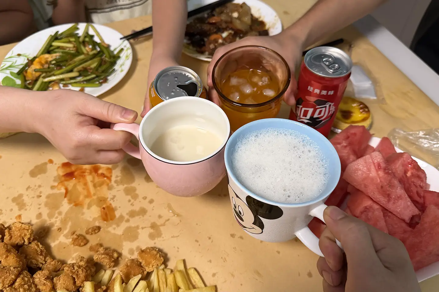 中秋节快乐 老婆给做的下酒饭
